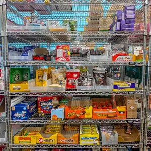 LARGE LOT OF CANDY & CHOCOLATES INCLUDES QUALITY
