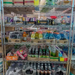 LARGE LOT OF BEVERAGES INCLUDES RVIITA ENERGY TEA