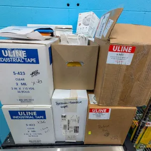 LARGE LOT OF ULINE INDUSTRIAL SHIPPING MATERIALS
