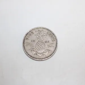 1966 BAHAMAS 5 CENTS