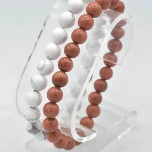 #112-NATURAL SAND STONES & WHITE TURQUOISE