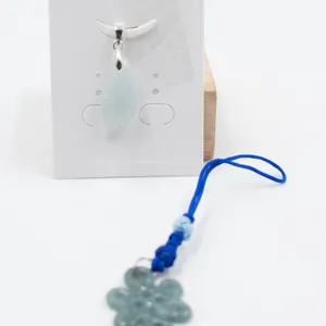 #106- NATURAL JADE JADITE PENDANT & CAR  HANGER