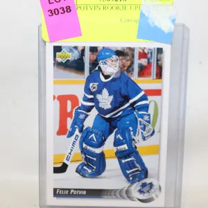FELIX POTVIN ROOKIE UPPERDECK