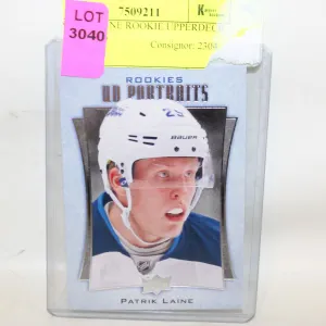 PATRIK LAINE ROOKIE UPPERDECK PORTRAITS