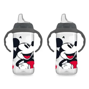 NEW 2PK NUK DISNEY LARGE LEARNER CUPS 10 OZ MICKEY
