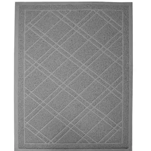 Purple Pet Jumbo Cat Litter Mat with Varying Colors