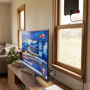 Gesobyte Amplified HD Digital TV Antenna with AC Adapter