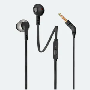 JBL Tune 205 Wired Earphones with Mic - Black
