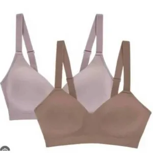 Jones New York Signature Smooth Comfort Bra, M/M, 2 Pack