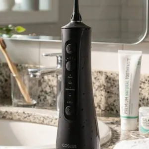 Coslus C50 Cordless Oral Irrigator with 4 Modes and 5 Intensity Levels