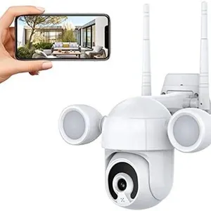 Tuya Waterproof Smart Floodlight WiFi Camera