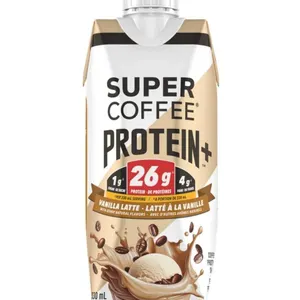 Super Coffee Protein Plus Vanilla Latte 18 x 330 mL Units