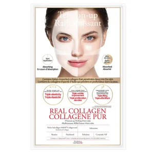 Lot of 7 - Real Collagen Pur Tension-Up Face Masks
