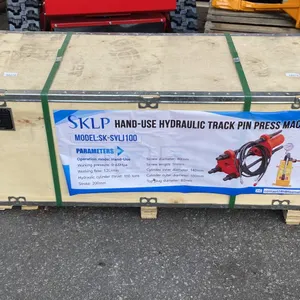 SK-SYLJ100, 100 TON HYDRAULIC TRACK PIN PRESS MACHINE WITH 1.5KW DIGITAL MOTOR *IN WOODEN CRATE*