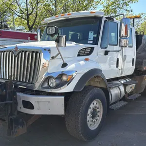 2014 INTERNATIONAL WORKSTAR, 2DR DUMP TRUCK, WHITE, VIN 1HTWCAZR8EH757703,
