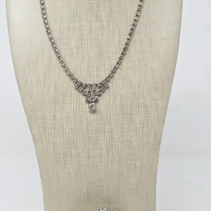 Vintage Rhinestone Necklace Lot