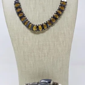 Beaded Collar Necklace Lot