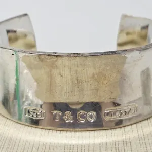 .925 Tiffany & Co Style Cuff Bracelet