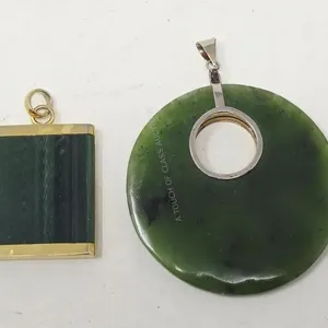 Jade Disc Pendant
