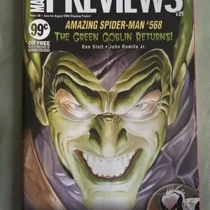 Marvel Previews Comic