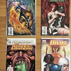 Marvel and DC comics