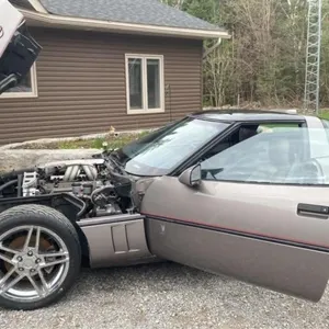 Corvette 1988 runs