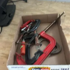 Assortment of clamps
