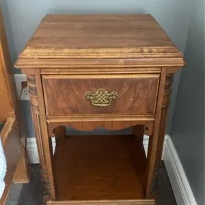 Beside table with drawer