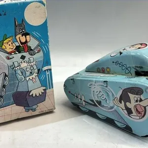 Vintage Tin Toy Jetsons Mechanical Wind up & Box