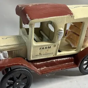Cast Iron Farm Produce Toy truck 9 inches