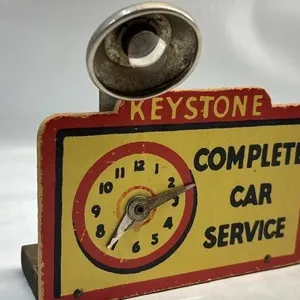 Vintage Keystone Complete Car Service Toy Sign