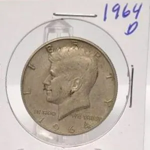 1964 D Kennedy Silver Half Dollar
