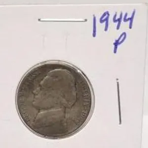 1944 P Jefferson Silver War Nickel