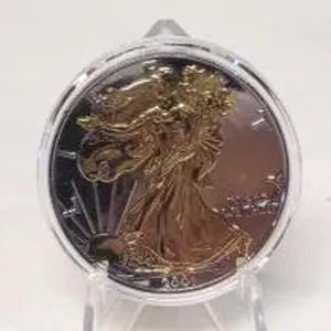 2001 Colorized American Silver Eagle