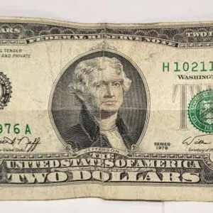1976 Jefferson $2 Bill