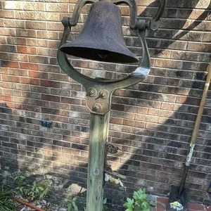 Metal Bell Located on Front Steps