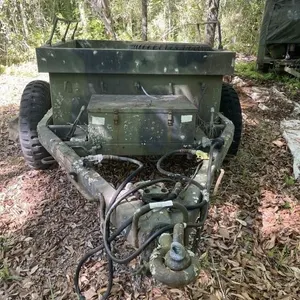 Army Trailer 1 Tire is Flat