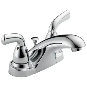 DELTA Foundations 4 Chrome Bath Faucet