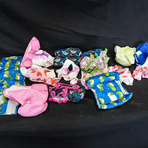 Reusable Cloth Diapers, Size Medium