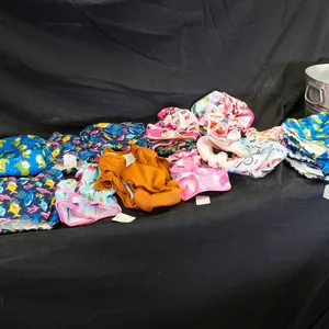 Reusable Cloth Diapers, Size Large