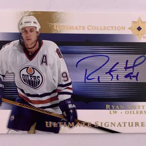 2005–06 Upper Deck Ultimate Collection Ultimate Signatures Ryan Smyth Autographed Hockey Card