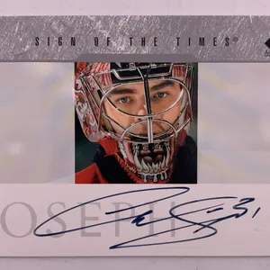 2003-04 Upper Deck SP Authentic Sign of the Times Curtis Joseph Autograph Card