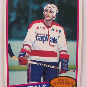 1979-80 O-Pee-Chee Mike Gartner Washington Capitals Rookie Card