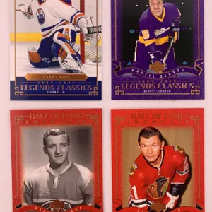 2004‑05 Upper Deck Legends Classics & Hall of Fame Showcase Hockey Card Lot