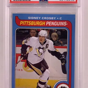 2008-09 O-Pee-Chee Retro Sidney Crosby Pittsburgh Penguins Card PSA 9