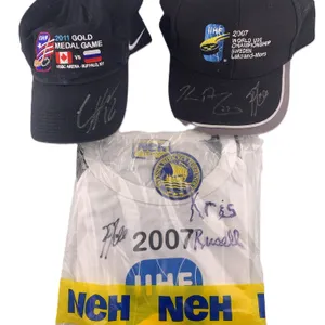 2007–2011 IIHF International Hockey Signed Shirt & Hat Memorabilia Lot