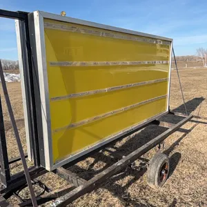 portable sign board with tub of letters (GST 5% charged)