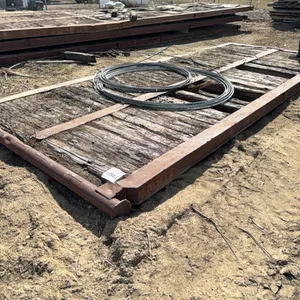 1 - 20' x 8' RIG MAT w/ STEEL FRAME