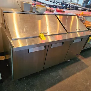 Atosa 72" Stainless Steel Bain Marie Prep Unit