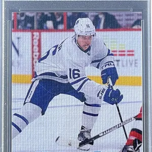 2016-17 Upper Deck Mitch Marner #C91 - PSA 10 GEM MINT Young Guns Rookie Canvas